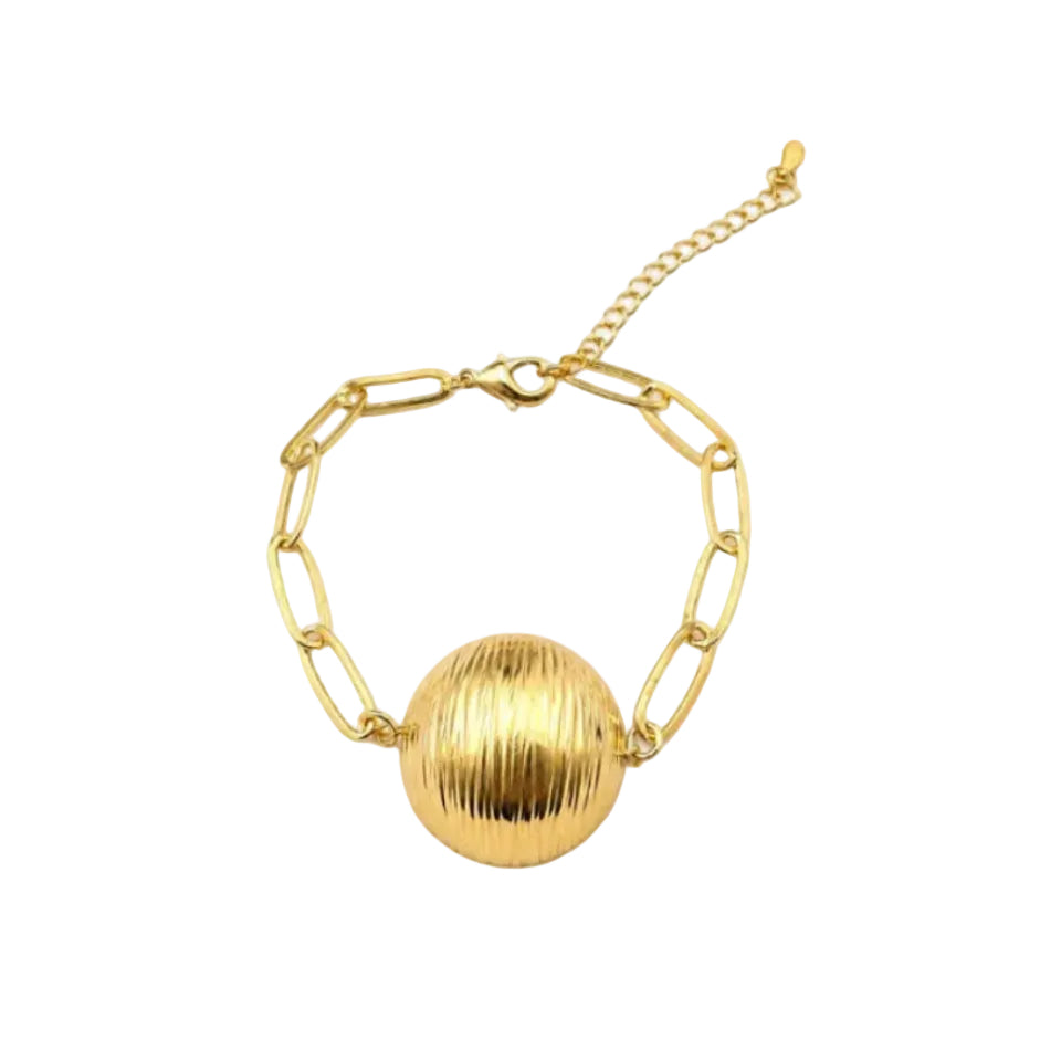Pulsera Liss con Baño de Oro 18K
