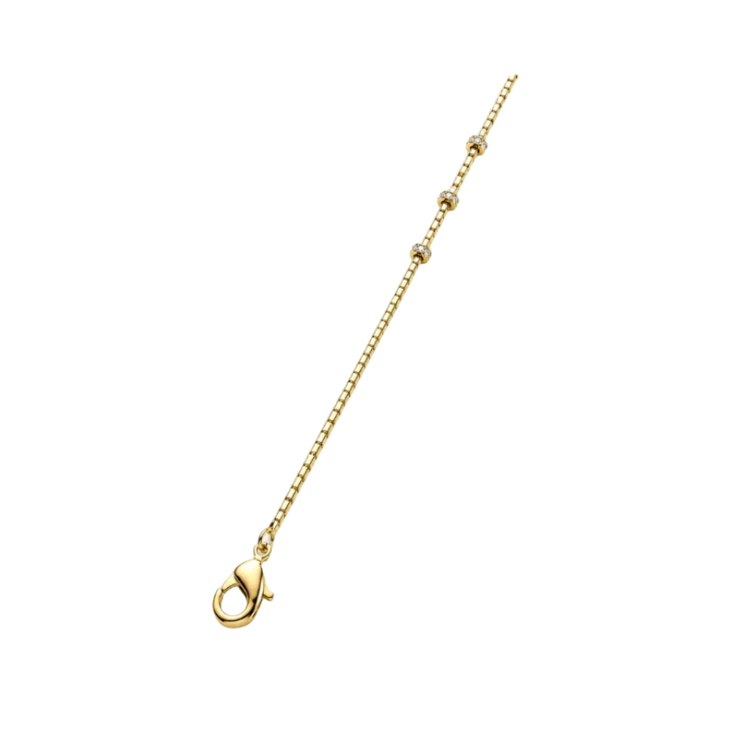 Pulsera Radiant Touch con Baño de Oro 18K.